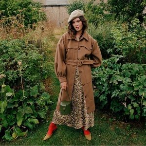 SOLD ON OTHER PLATFORM  DÔEN NORTHERNER COAT/DUSTER